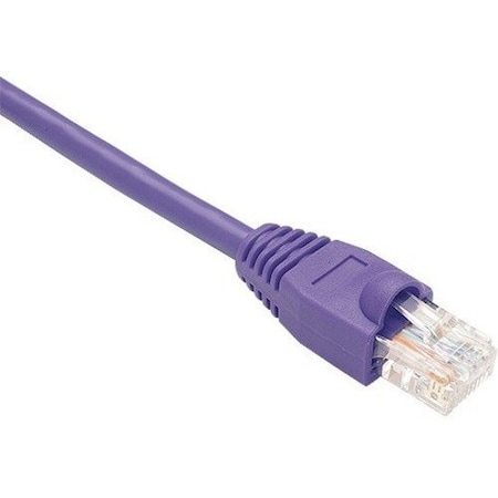 6Ft Purple Cat5E Patch Cable, Utp, Snagless